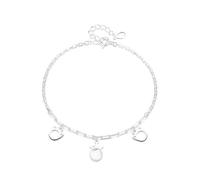 Lllunimon Squisito doppio bracciale in argento sterling S925 carino e divertente ciondolo gioielli stile elegante e semplice Regali da indossare tutti i giorni per lei