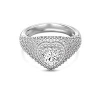 Lllunimon Squisito farfalla amore S925 anello in argento sterling con fila di diamanti Anello ovale con diamanti blu Regali da indossare tutti i giorni per lei,C,Size 9