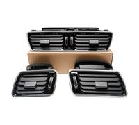 LLLyyyJ Aria Condizionata Auto Bocchette per VW Passat B6 B7 CC R36 3AD819728 3AD819702 3AD819701 Griglia Copertura della Presa Pannello di Rivestimento.,B/Matte Left