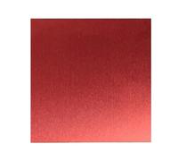 LLMWFA 5 piastre frontali anodizzate, spessore 0,5-2 mm, fogli di alluminio con nome in metallo for incisione 100x100 mm(Red,2x100x100mm)