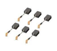 LLMWFA 6 spazzole in grafite for smerigliatrice angolare, set di spazzole in carbone, accessori for utensili elettrici 6,5x12x14 mm for N421362 DWE4217 DWE4238