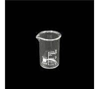LLMWFA Becher trasparente da 50-3000 ml, becher in vetro borosilicato con beccuccio, basso spesso for laboratorio chimico(5)