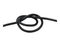 LLMWFA Cavo riscaldante in gomma siliconica, super morbido, resistente alle alte temperature, 200 gradi, lungo 1-20 m, 1 pezz0(Black,1 METER*06)