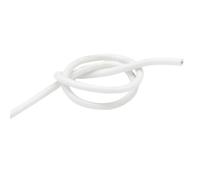 LLMWFA Cavo riscaldante in gomma siliconica, super morbido, resistente alle alte temperature, 200 gradi, lungo 1-20 m, 1 pezz0(White,1 METER*12)