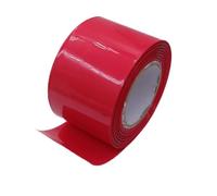 LLMWFA Guaina termoretraibile rossa da 1/5/10/20 m, confezione in PVC for batteria 18650, guaina protettiva for cavo 8 mm~200 mm(60MM*8METERS)