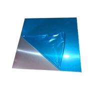 LLMWFA Lamiera di alluminio con superficie riflettente a specchio, effetto specchio fai da te, spessore della lastra di alluminio 0,3 mm-1 mm(200x200x0.4mm)