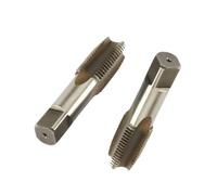 LLMWFA Maschiatore M2 M3 M4 M5 M6 M8 M10 M12 M16 M20 M22 M24 M27 M30, HSS mano destra, maschi a spina metrica utensili manuali 2 pezzi(M8X1.25mm)