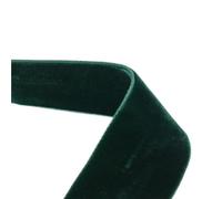 LLMWFA Nastro in velluto verde nylon 6/9/19/25mm X 1/3/5Yard, nastro in bifacciale for la decorazione della festa nuziale, ghirlanda(25MM*5YARDS)