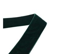 LLMWFA Nastro in velluto verde nylon 6/9/19/25mm X 1/3/5Yard, nastro in bifacciale for la decorazione della festa nuziale, ghirlanda(19MM*5YARDS)
