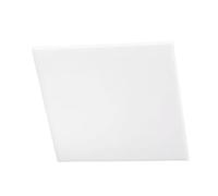 LLMWFA Pannello in PTFE da 1 pezz0 for elettronica, non facile da invecchiare, modello architettonico in blocco Polytef, pannello piatto bianco(100 * 200 * 10MM)