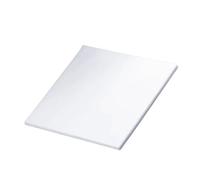 LLMWFA Pannello piatto in PTFE da 1 pezz0, modello di edificio fai da te, foglio quadrato in PTFE resistente for decorazione 20 * 20 cm(3x200x200mm)