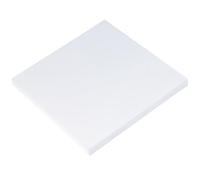 LLMWFA Pannello quadrato in PTFE bianco, foglio Polytef, non facile da invecchiare, pannello rettangolare in PTFE for modelli di edifici fai da te(200 * 200 * 0.5MM)