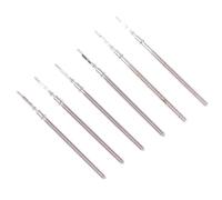 LLMWFA Parti della corona con stelo in acciaio for orologio da 6 pezzi, in movimento al quarzo, leva di estensione universale for VK63 VK64 VK67 VK68 VK61