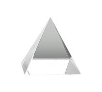 LLMWFA Piramidi quadrangolari ad angolo retto, lente prisma ottica 40MM 60MM 80MM 100MM, poliedro piramidale di cristallo(60MM)