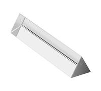 LLMWFA Prisma isoscele ad angolo retto lunghezza 15/50/87/20/60 mm, prisma alta precisione rifrazione a 90 gradi, vetro ottico non rivestito(15x15x87mm)