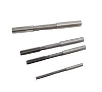 LLMWFA Set di alesatori 1/8 3/16 1/4 5/16 3/8 1/2 5/8 3/4, codolo cilindrico in acciaio ad alta velocità H7, set 4 for macchina serraggio(3/8)