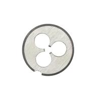 LLMWFA Set di matrici for filettatura metrica destra, for tonde in acciaio legato M2.5 M10 M12 M14 HSS, metriche 1 pezz0(M2 X 0.4)