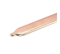 LLMWFA Tubo di calore in rame puro da 3 mm di spessore for CPU GPU RAM, radiatore for laptop da 60/70/80/90/100/110 mm, 1 pz.(120mm)