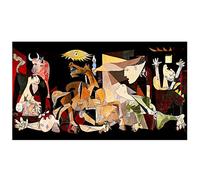 LLNN Pablo Picasso Stampa artistica Canvas Wall Art Poster Guernica 1937 Modern abstract Wall Decor Poster 75x150cm (30x59in) con cornice