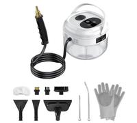 LLNWYGEB Pulitore A Vapore, Pulitore A Vapore Portatile Ad Alta Pressione con Schermo Touch Intelligente, Pulitore A Vapore per La Pulizia Domestica di Bagno E Mobili