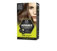 Llongueras Tintura per Capelli, Color Advance Hair Colour, 200 gr, 6.24-Macadamia Brown