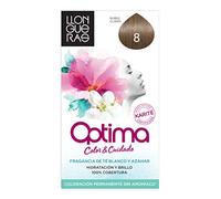 Llongueras Tintura per Capelli Optima Hair Colour Senza Ammoniaca Nº 8-Light Blond 200 g