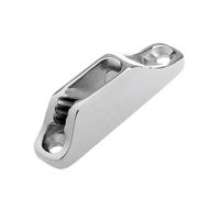 LLOOPK 2 Pezzi in Acciaio Inox Barca Clam Bitta Corda Parti Vela Accessori Hardware Inox 65 * 18 mm