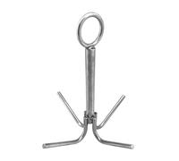 LLOOPK Ancora a 4 Artigli for Ancora for Barche Adatta for Moto d'Acqua, Tavole da Surf