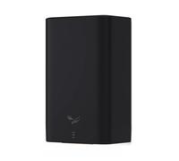 LLOOPK Asciugamani, Asciugamani Automatici da Parete, Mini asciuga Mani Portatile for Bagno Che Le 10-15 Secondi Asciugatura Rapida 900 W(Noir)