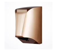 LLOOPK Asciugamani, Asciugamani Automatici Smart Sensor, Mini asciuga Mani rapidi ad Alta velocità for WC(Gold)