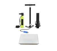 LLOOPK Bombola Subacquea, 0,7 Litri con Tuta for Pompa Ad Alta Pressione Che Nuota Pieno di Respiratore da Immersione Traspirante for 12-15 Minuti(Groen)