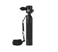 LLOOPK Bombola Subacquea, Respiratore for Immersione for Immersioni Subacquee for Nuoto Mini Tuta di Salvataggio Emergenza Gonfiabile Portatile(Noir)