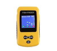 LLOOPK Cercatore di Pesci, Schermo a Colori Wireless Il Fish Finder Visualizza Pesci Grandi, Medi e Piccoli for la Reception a Lunga Distanza