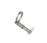LLOOPK Quick Pin Automatic Locking Pin Yacht Accessories Safety Pin Tongue Lock 316 Stainless Steel Marine Hardware Boat Accessories