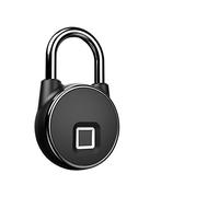 LLOOPK Serratura intelligente, Tuya Smart Lock Lucchetto for impronte digitali intelligente for armadietto antifurto for dormitorio senza chiave di sicurezza ricaricabile USB