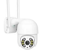 LLOOPK Telecamera di sicurezza, 4K 8MP Wireless IP Camera Outdoor Security PTZ Camera 4MP HD Auto Tracking Video Surveillance CCTV Camera P2P(1080P NO Card)