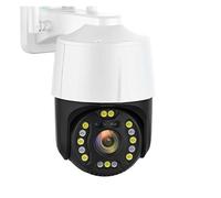 LLOOPK Telecamera di sicurezza, 8MP 4K IP Camera Outdoor 5X Zoom opzionale 5MP Wireless PTZ Cam FTP Mini Sorveglianza Protezione di sicurezza Human Detect(1080P NO SD Card)