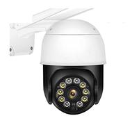 LLOOPK Telecamera di sicurezza, Telecamera di videosorveglianza Telecamera di sicurezza 1080P Outdoor 5MP Wireless CCTV PTZ Telecamera IP Motion Detection AI Tracking(5MP Camera 128G)