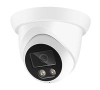 LLOOPK Telecamera di sicurezza, Telecamera IP 4K 8MP Audio POE esterno H.265 Grandangolo 2.8mm AI Visione notturna a colori Home CCTV Videosorveglianza Sicurezza(2.8mm,8MP POE)