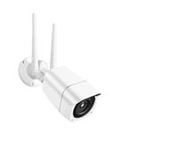 LLOOPK Telecamera di sicurezza, Telecamera IP HD da 5 MP con scheda SIM 4G Telecamera bullet esterna Telecamera CCTV di sicurezza audio video 1080P P2P(5MP 4G NO Card)