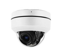 LLOOPK Telecamere di sicurezza, Telecamera IP PTZ POE da 5 MP 4K, impermeabile, antivandalismo, for esterni, in metallo, telecamera di sorveglianza CCTV, a cupola soffitto for casa