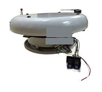 LLOOPK Ventilatore di scarico per camper, 290 Ventilatore For Tetto Apribile For Autovetture, Può Essere Utilizzato For Modificare Il Dell'auto Come L'installazione Di Camper(12V)