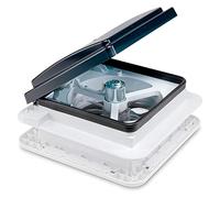 LLOOPK Ventilatore di scarico per camper, Ventilatore Da Tetto For Camper Con Presa D'aria For 12 V For Camper; Veicolo Ricreativo For Aspiratore For(With LED)