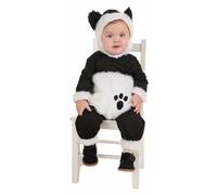 Creaciones Llopis Mimoso Panda Baby Costume Nero 0-12 Months Bambini