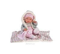 Llorens 73858 - Bambola Nica, 38 cm, colore: Beige