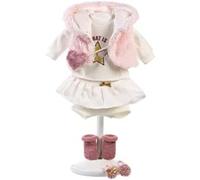 Llorens Abbigliamento per bambole da 40 a 42 cm, set di vestiti per bambole Cool, accessori per bambole, 1042404
