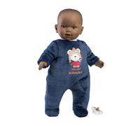 Llorens Baby Zareb bambola realistica neonato 42 cm con corpo morbido