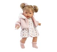 Llorens Joelle bambola realistica parlante con suoni, 38 cm