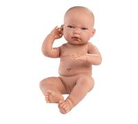 Llorens New Born bambina - bambola realistica con corpo in vinile completo 43 cm