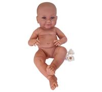 Llorens New Born bambina - bambola realistica neonato 40 cm, corpo interamente in vinile